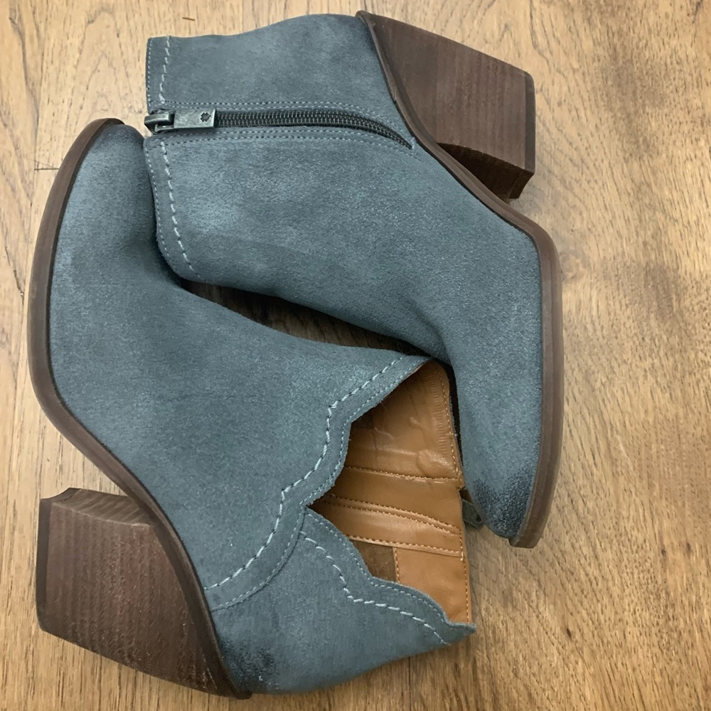 Grey booties